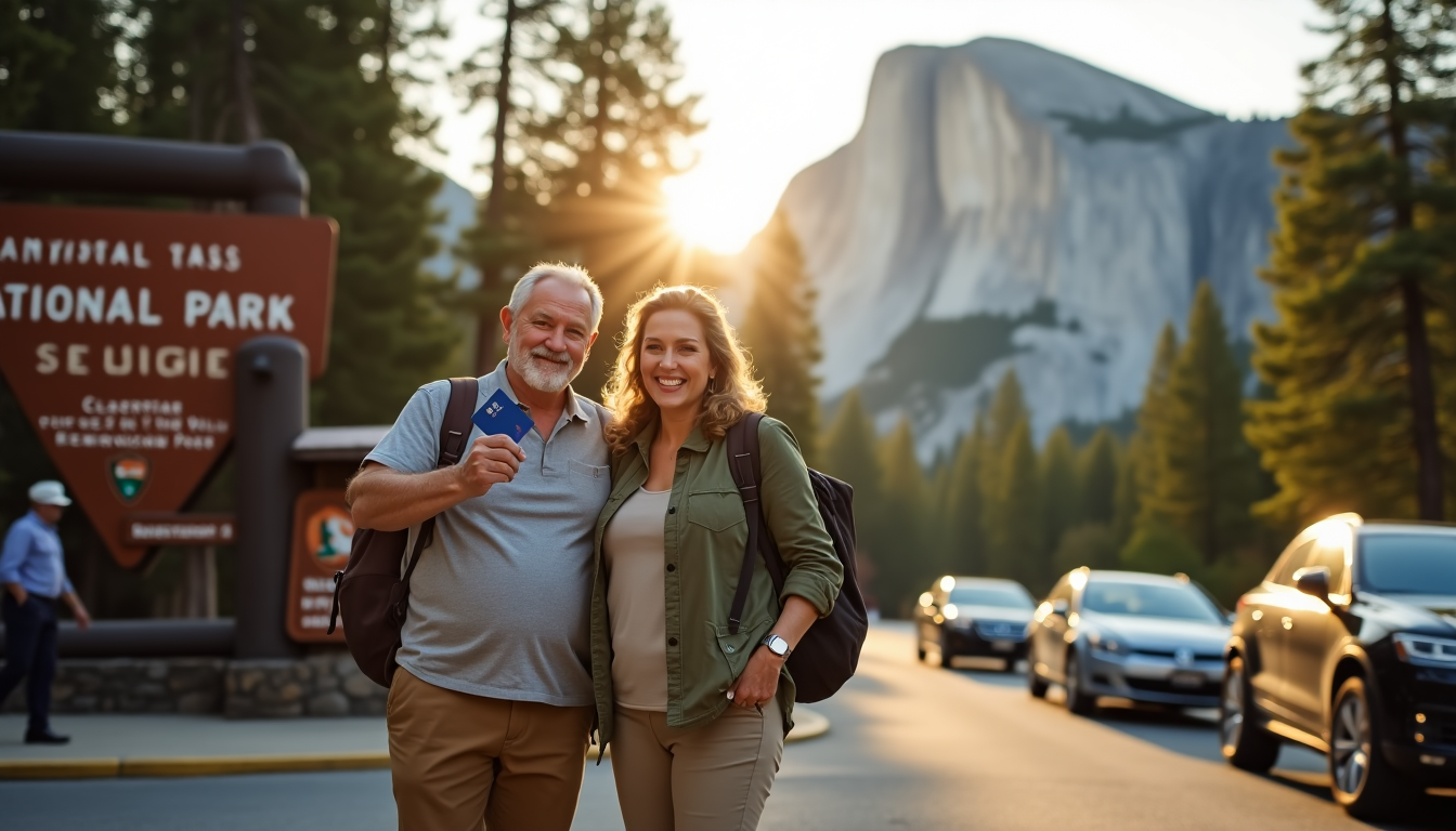 National Park Maglietta Donna YellowStone - Grigio Melange, Taglia L, Girocollo, Licenza Ufficiale
