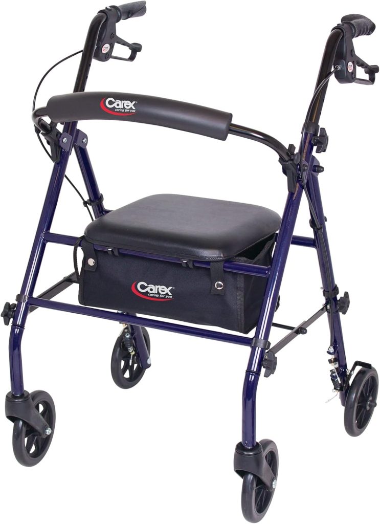 Carex Steel Rollator Walker