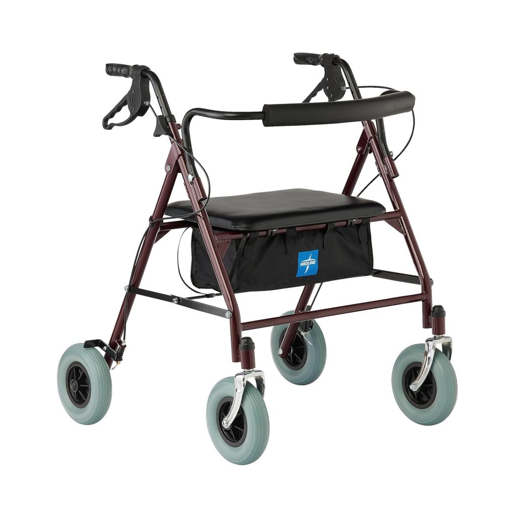 Medline Heavy-Duty Bariatric Rollator
