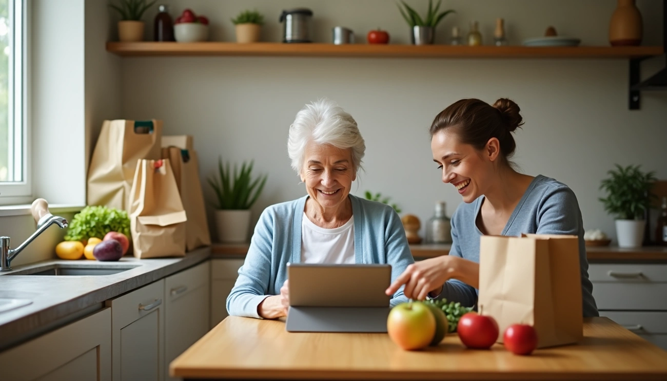 How to Set Up Elderly Grocery Delivery