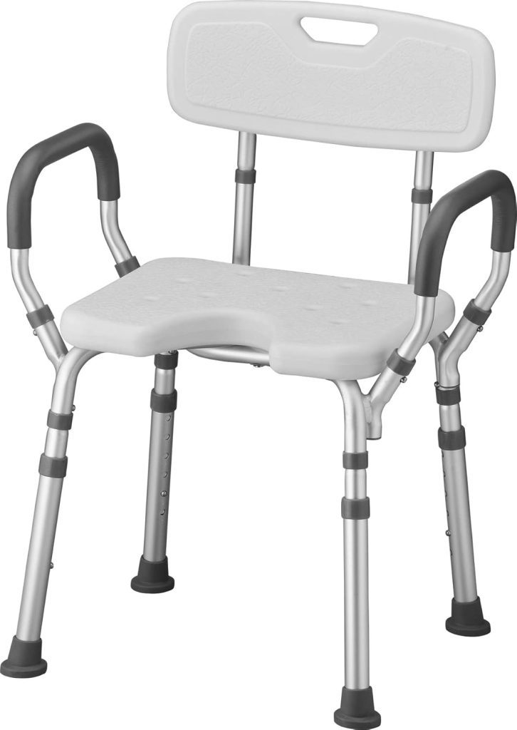 NOVA Medical Shower Chair with Back and Arms