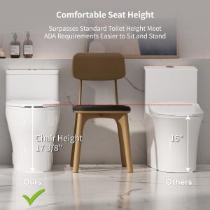 Comfort toilet height